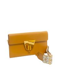 COCCINELLE NICO SELLERIA Geanta de umar din piele cu curea de umar - Genți femei