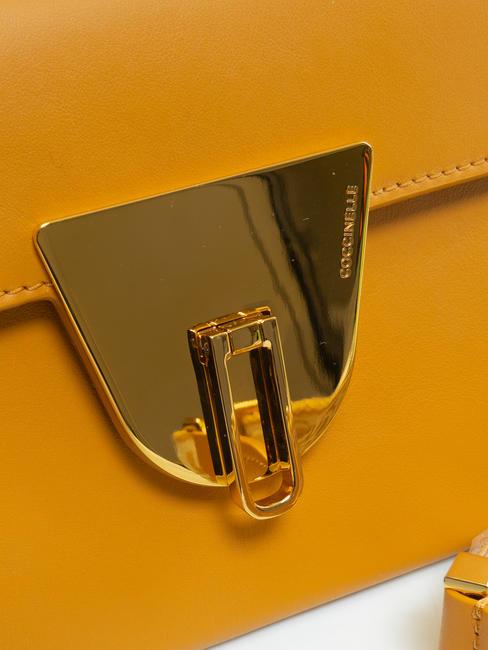 NICO SELLERIA Geanta de umar din piele cu curea de umar răşină - Genți femei