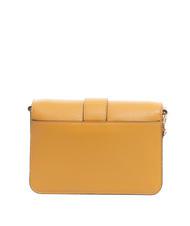 COCCINELLE TULIP Geanta de umar din piele ciocanita caisă - Genți femei - 4