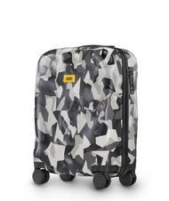 CRASH BAGGAGE ICON PATTERN Cărucior pentru bagaje de mână camo gri - Bagaje de mână - 4