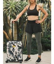 CRASH BAGGAGE ICON PATTERN Cărucior pentru bagaje de mână camo gri - Bagaje de mână - 9