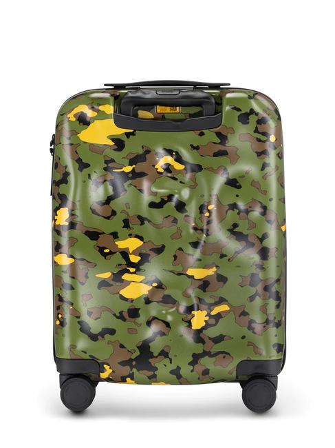 ICON PATTERN Cărucior pentru bagaje de mână verde camo - Bagaje de mână