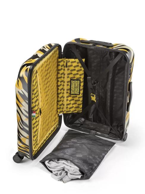 ICON PATTERN Cărucior de mărime medie camo tigru - Trolere rigide