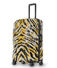 CRASH BAGGAGE ICON PATTERN Set 3 carucioare: cabina, mediu, mare camo tigru - Set trolere - 5