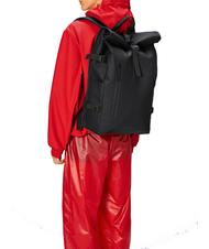 RAINS ROLLTOP RUCKSACK Rucsac negru - Rucsacuri pentru școală și timp liber - 3