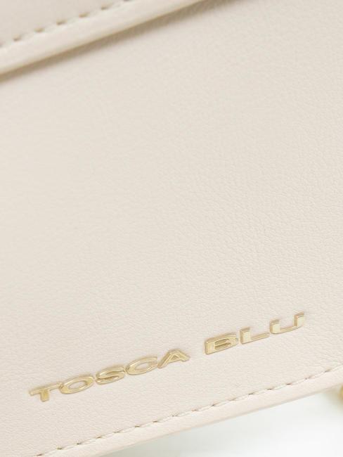 GAIA  Geanta de umar, din piele fildeș alb - Genți femei