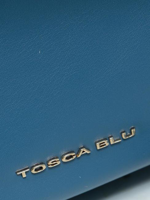 DALILA  Geanta de mana, cu bareta de umar albastru - Genți femei