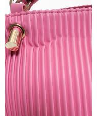 TOSCA BLU PLISSE Geanta cu bareta de umar fucsie - Genți femei - 3