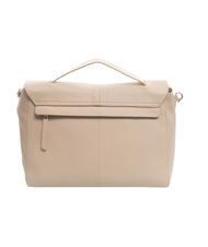 TOSCA BLU SHIRLEY Geanta de mana, cu bareta de umar, din piele PULBERE - Genți femei - 4