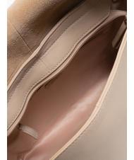 TOSCA BLU SHIRLEY Geanta de mana, cu bareta de umar, din piele PULBERE - Genți femei - 5