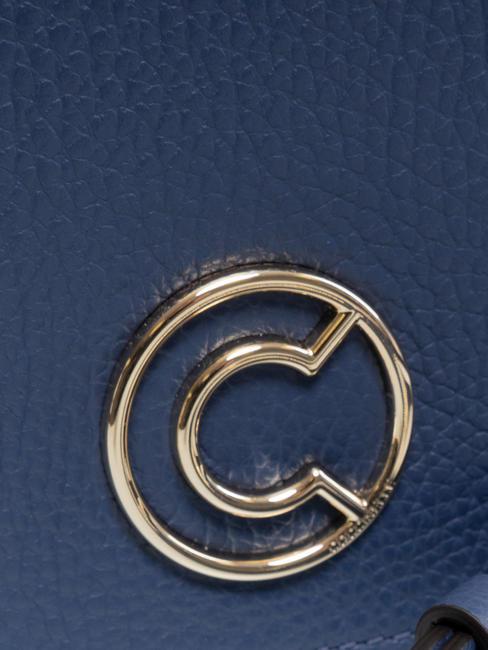 LEILANI Geanta de mana din piele cu bareta de umar coacăze - Genți femei