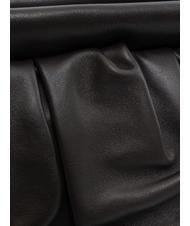 BORBONESE DUNETTE Geantă de umăr medie din piele cap &icirc;ntunecat - Genți femei - 3