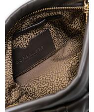 BORBONESE DUNETTE Geantă de umăr medie din piele cap &icirc;ntunecat - Genți femei - 5