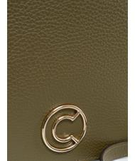 COCCINELLE LEILANI Geanta de mana din piele cu bareta de umar loden - Genți femei - 5