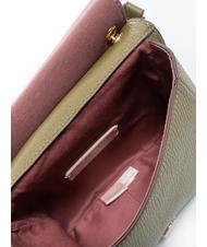 COCCINELLE LEILANI Geanta de mana din piele cu bareta de umar loden - Genți femei - 6