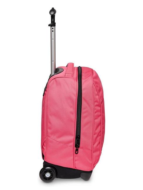 SOLID RECYCLED BENIN Rucsac troller mov de sfeclă roșie - Rucsacuri cu role