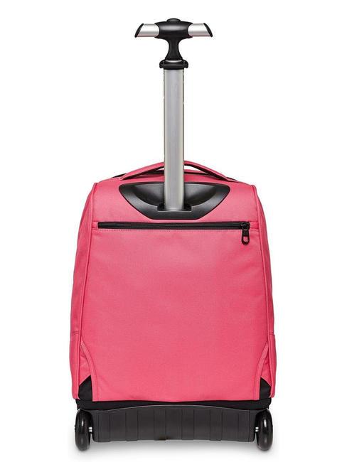 SOLID RECYCLED BENIN Rucsac troller mov de sfeclă roșie - Rucsacuri cu role