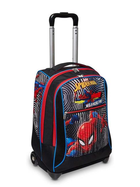 THE GREATEST HERO Rucsac cărucior cu 2 roți negru - Rucsacuri cu role