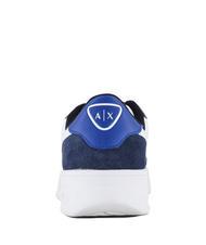 ARMANI EXCHANGE A|X Adidași bleumarin+albastru - Pantofi bărbați - 4
