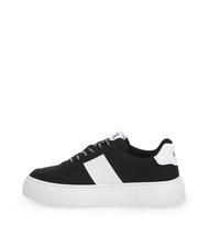 ARMANI EXCHANGE A|X Adidași cu platformă negru+op.alb - Pantofi femei - 3