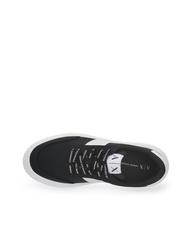 ARMANI EXCHANGE A|X Adidași cu platformă negru+op.alb - Pantofi femei - 4