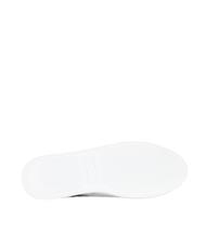 ARMANI EXCHANGE A|X Tenisi din piele bleumarin+alb+dună - Pantofi bărbați - 4