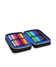 ATALANTA 1907 Trusa cu 3 fermoare cu trusa școlară negru - Penare și accesorii - 4