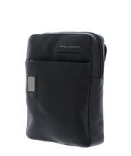 PIQUADRO AKRON Geanta plat din piele - Genți de umăr bărbați