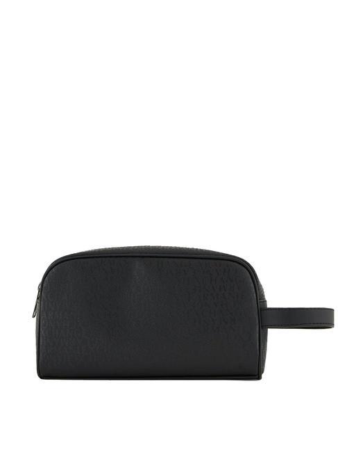 LOGO Pantalon cu contrast negru/ultra marine - Truse de toaletă