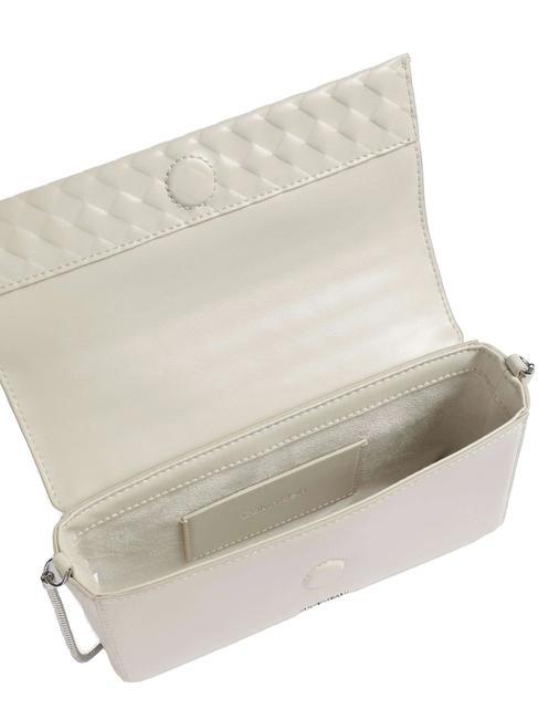 CALVIN MINI QUILT Mini geanta de umar ecru închis - Genți femei