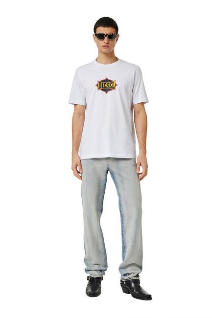 T-JUST Tricou din bumbac alb - tricou