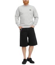 DIESEL S-GIRK Hanorac cu gât crew gri - hanorace - 4