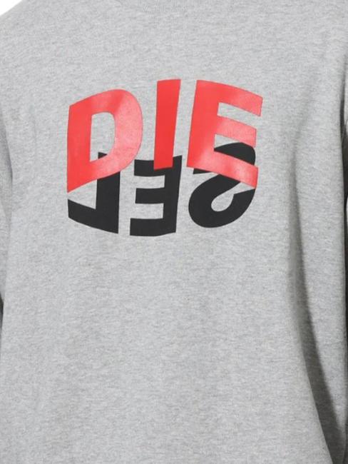 S-GIRK Hanorac din bumbac cu gât gri - hanorace