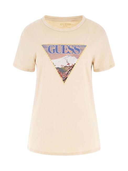 FUJI EASY  Tricou din bumbac nisipuri calme multi - tricou