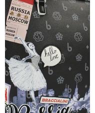 BRACCIALINI CARTOLINE Geanta de cumparaturi pe umar multi - Genți femei - 5