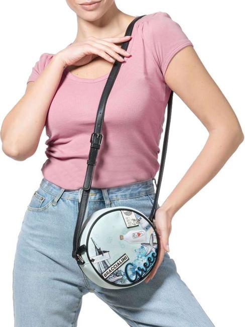 CARTOLINE Geanta de umar mini rotunda multi - Genți femei