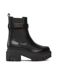 GUESS YELMA Botine cu logo metalic - Pantofi femei