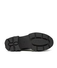 GUESS YELMA Botine cu logo metalic BLACK - Pantofi femei - 7