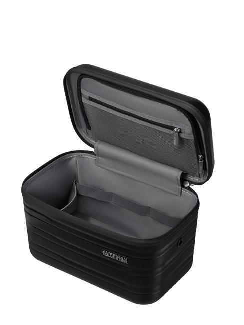 FLASHLINE Husă de frumusețe rigidă cu curea de umăr umbra neagra - Truse de toaletă