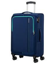 AMERICAN TOURISTER SEA SEEKER Cărucior de mărime medie COMBAT NAVY - Trolere semirigide - 3