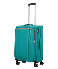 AMERICAN TOURISTER SEA SEEKER Cărucior de mărime medie acvatic / verde - Trolere semirigide - 5