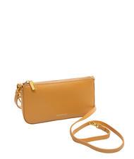 COCCINELLE LILY Geanta mini din piele cu maner de lant - Genți femei