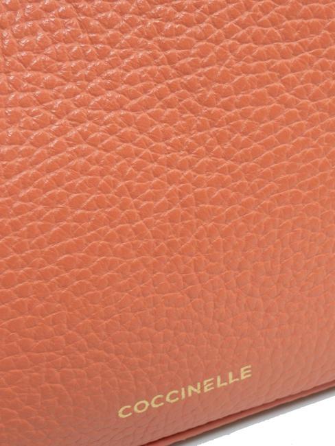 LILY  Geantă de m&acirc;nă cu m&acirc;ner cu lanț muscată - Genți femei