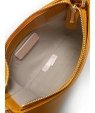 COCCINELLE LILY Geantă din piele texturată cu m&acirc;ner cu lanț răşină - Genți femei - 5