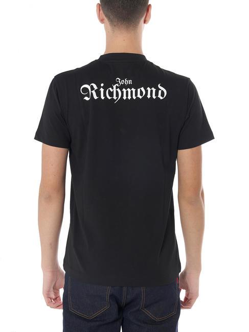 AGUIRRE Tricou din bumbac negru/gr.x - tricou