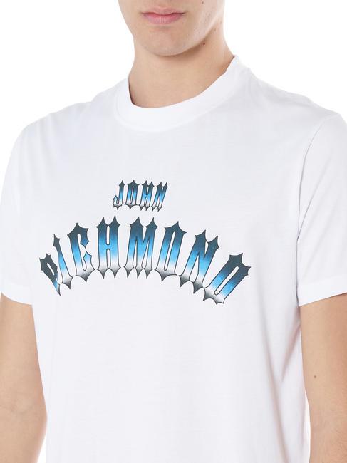 MORALES Tricou din bumbac alb - tricou