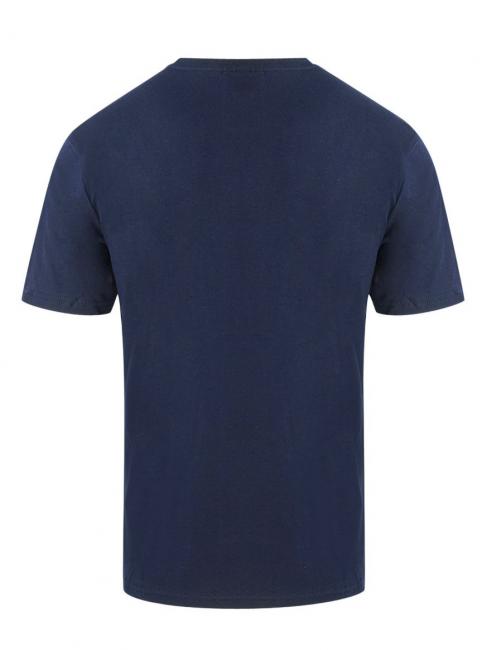 LOGO Tricou din bumbac bleumarin albastru - tricou