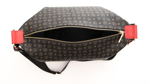 Tapiro Geantă pentru umăr lac negru - Genți femei