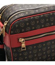 POLLINI Tapiro Geantă pentru umăr lac negru - Genți femei - 3