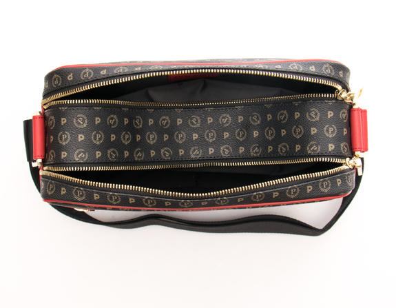 Tapiro Geantă pentru umăr lac negru - Genți femei